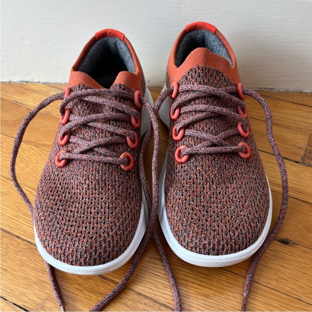 Allbirds Womens Tree Dasher Diablo (White Sole) Running Shoes US Size 7.5